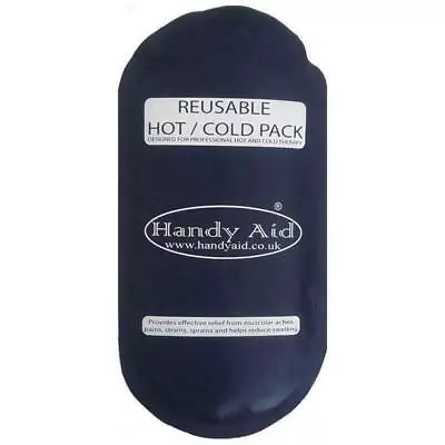 3 X Reusable Hot & Cold Heat Ice Gel Pack For First Aid Sports Muscle Back Pain • £8.80