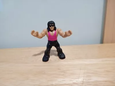 Hart Foundation BRET HART Pink Variant WM3 Outfit WWF WWE Mattel Mighty Minis  • $13.94