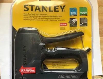 £44.60 • Buy Stanley TR250 SharpShooter Plus Heavy-Duty Staple/Brad Nail Gun