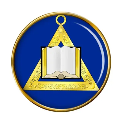 Masonic Lodge Chaplain Pin Badge • £5.50