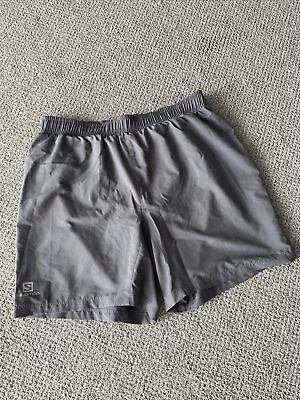 Salomon Lined Running Shorts. Size L  • £15.43