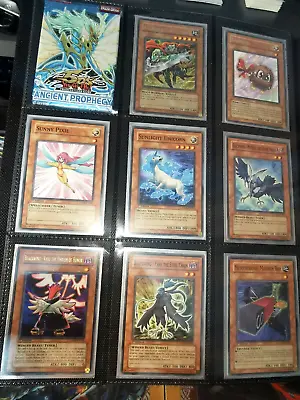 COMPLETE 1st Ed Ancient Prophecy Set: Hero/Dragon/Chaos/Earthbound/Gaia Yu-Gi-Oh • £899.99