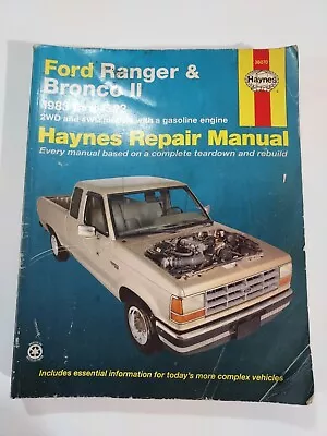 Haynes 36070 Automotive Repair Manual 1983-1992 Ford Bronco II Ranger Truck 4x4 • $13