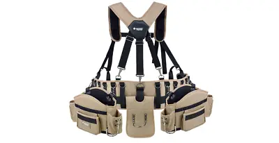 Tool Rig Belt Bag Construction Carpenter Pouch Suspension Suspender Detachable • $54.43