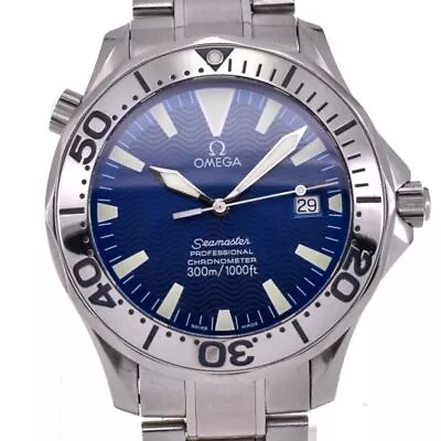 OMEGA Seamaster Professional 300M 2255.80 Date BlueDial Automatic Men's B#127886 • $3110.47