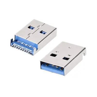 10PCS USB 3.0 Type A Male Socket Connector Jack Port 9-Pin 180 Degree SMT Repa • $12.97