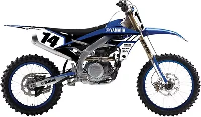 Factory Effex EVO 19 Shroud Graphics Kit For Yamaha YZ125/YZ250 1996-2001 • $52.71