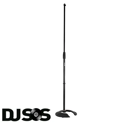 Pulse Mic Stand Stack Round Base Stackable Heavy Duty Black Band Microphone • £19.47