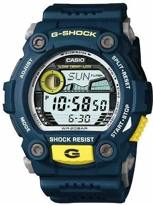 Casio Men's G7900-2D G-Shock Blue Resin Digital Dial Watch • $89.95