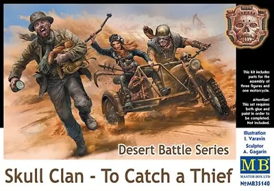 MAS35140 - Masterbox 1:35 - Desert Battle Series Skull Clan To Catch A • £12.50
