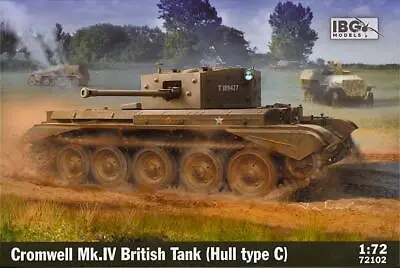 IBG Models 1/72 CROMWELL Mk.IV British WWII Tank With Hull Type C • $22.99