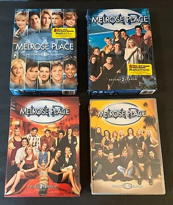 Melrose Place: Seasons 1 - 4 (DVD 2006 - 2008) - 4 Box Sets - Aired 1992 - 1996 • $32