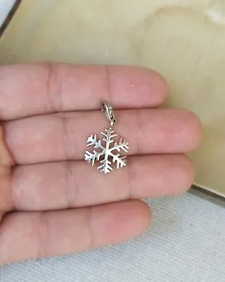 Genuine Thomas Sabo Sterling Silver Snowflake Charm • $27