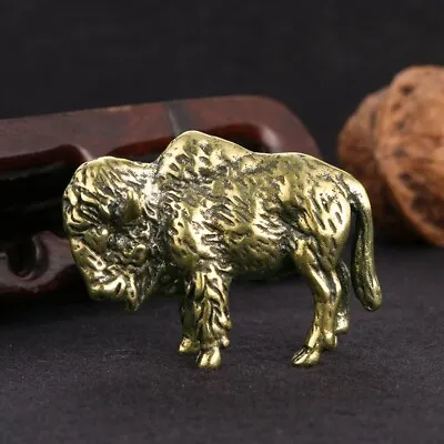 New Brass Goat Statue Ornament House Office Table Decoration Animal Statue Toy' • $8.94