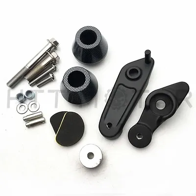 Carbon Frame Sliders Crash Protectors For Yamaha YZF R1 2009-2014 2012 2013 • $46.80