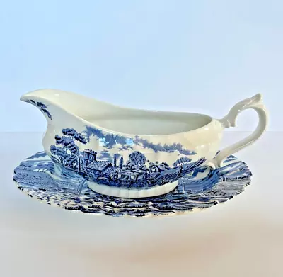 Antique  Myott Staffordshire Royal Mail Gravy/sauce Boat W/ Underplate England • $35