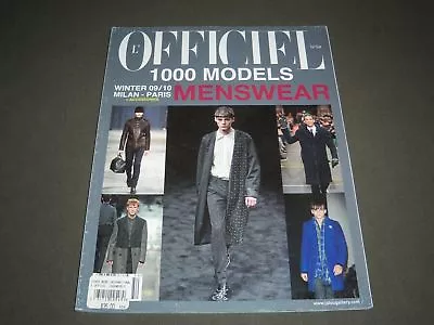 2009 March L'officiel Magazine - 1000 Models - Menswear- Great Fashion - O 8528 • $29.99