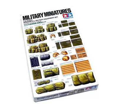 TAMIYA 35266 Military Model 1/35 Modern U.S. Equipment Set Scale Hobby • $24.90