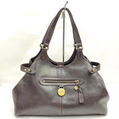 Mulberry Hand Bag  Brown Leather 3254990 • $49