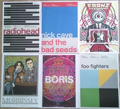 50+ Posters Job Lot (radiohead Sonic Youth The Cure Nick Cave Morrissey Pixies) • £19.99