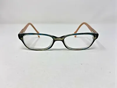 Vera Bradley Eyeglasses Frames Ada FSR 48-16-130 Blue/Floral Full Rim S352 • $28