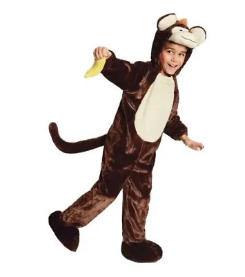 Hyde And Eek Boutique Toddler Monkey Jumpsuit Halloween Costume Size 2-3T • $18.49