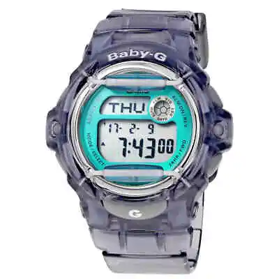 Casio Grey Transparent Resin Ladies Watch BG169R-8B • $60.50