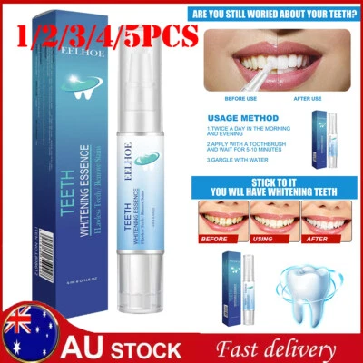 $15.65 • Buy 5pcs EELHOE Teeth Whitening Essence, Teeth Whitening Pen, Teeth Whitening Kit AU