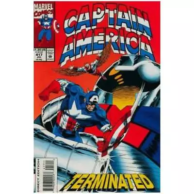 Captain America (1968 Series) #417 In VF Minus Condition. Marvel Comics [j: • $3.65