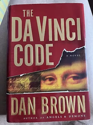 The Da Vinci Code : A Novel By Dan Brown (2003 Hardcover) • $3