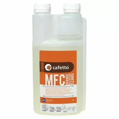 Cafetto MFC MILK FROTHER & LINE CLEANER ORANGE Coffee Machine 1L EXPRESS POST • $30.50