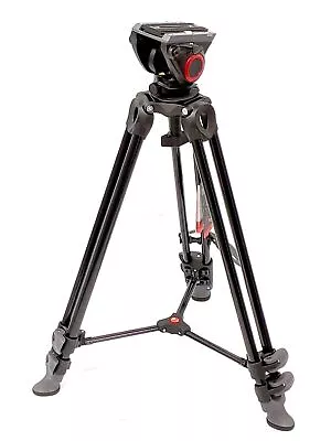Manfrotto MVT502AM Tripod With MVH500A Fluid Head And Carrying Case • $231.94