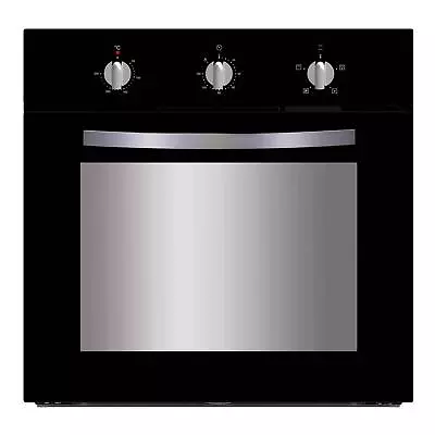 Single Electric Fan Oven In Black Multi-function With Timer - SIA FSO59BL • £179.99