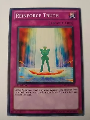 YU-GI-OH! Reinforce Truth. YS11-EN040. 1st Edition Trap Card. TCG CCG Yugioh • $3.50