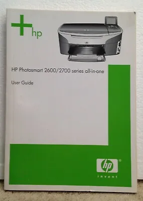 HP Printer Photosmart 2600/2700 Series All-in-one User Guide • $9.99