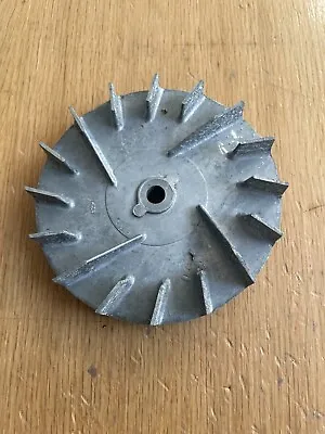 Appears To Be A Good Quality 4 7/8 Inch Cooling Pulley For Lathe Or Similar • £9