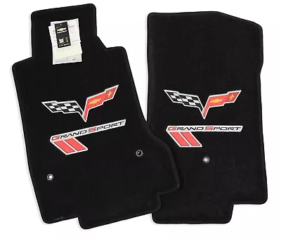 NEW! 2010-2012 Corvette C6 Grand Sport Floor Mats Ebony Color Premium Quality • $182.99