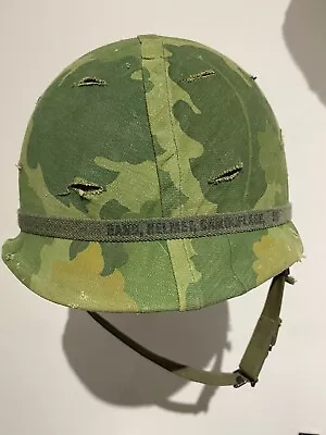 Us M1 Helmet Vietnam Helmet • £180