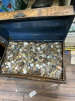 £22.50 • Buy BULK COLLECTION 1.8kg 1800g Uk & MIXED FOREIGN WORLD COINS, JOB LOT Free Uk Post