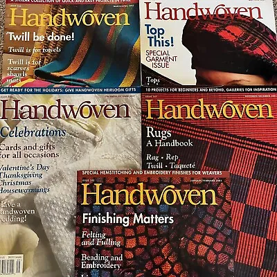 Handwoven Magazine Back Issues Year Sets • £20