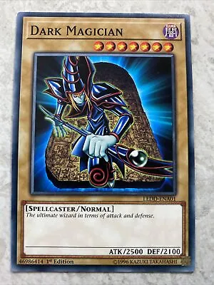 Yugioh - Dark Magician - LEDD-ENA01 - Common 1st Edition - Legendary Dragon • $2.88