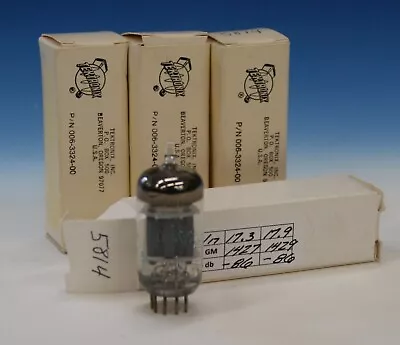 QUAD (4) GE JAN-5814A/12AU7/ECC82 O-Getter Tubes Maxi PreAmp 2 Tested=NOS SM2245 • $84.06