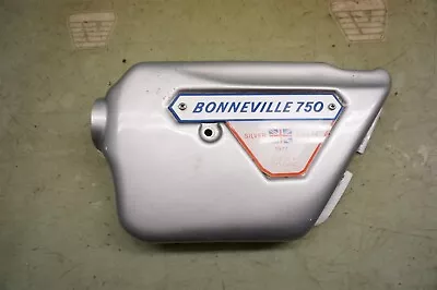 1977 Triumph T140V T140D T140 V Silver Jubilee TR7V *2810 Left Side Cover  • $279.99