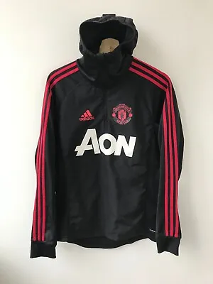 Manchester United 2018/2019 Training Football Soccer Jacket Adidas Climawarm Xs • $25