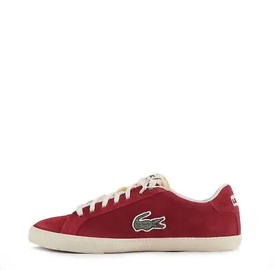 Lacoste Men's Graduate Vulc 2 Trainers In Red • £69.99