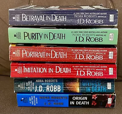 J D Robb Lot - In Death Series Lot Of 6 Paperback Books • $13.50