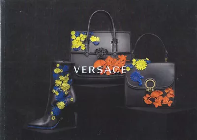 VERSACE Fall 2017 Women's Accessories Collection LOOKBOOK Bags Shoes Belts • $24