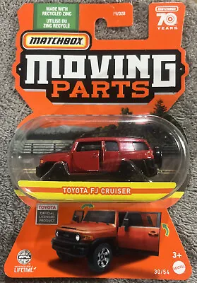 Matchbox 70 Years Moving Parts Toyota Fj Cruiser Red • $6.99