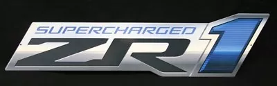 C6 ZR1 Corvette Supercharged Metal Sign 34x8 Inches • $74.95