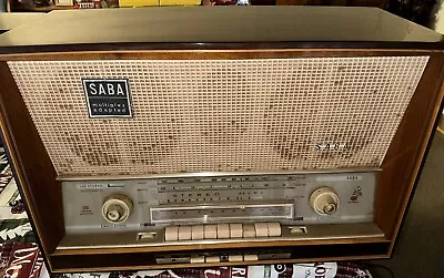 For Parts German Radio Saba 400 Automatic Stereo With Control Cord Pick Up Only. • $375